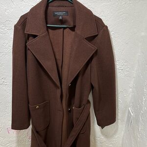 Marc New York Brown Stone Trench Coat